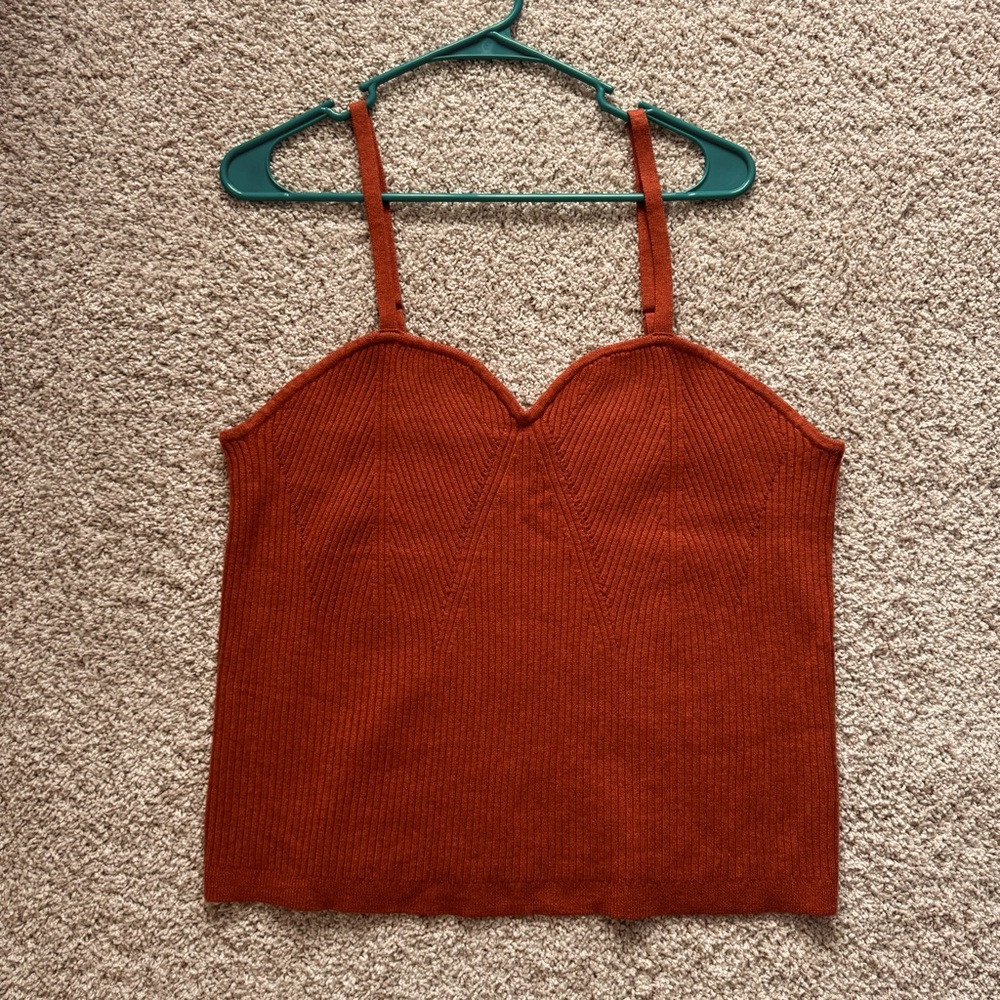 Rust Knit Women's Tank - Picture 1 of 6